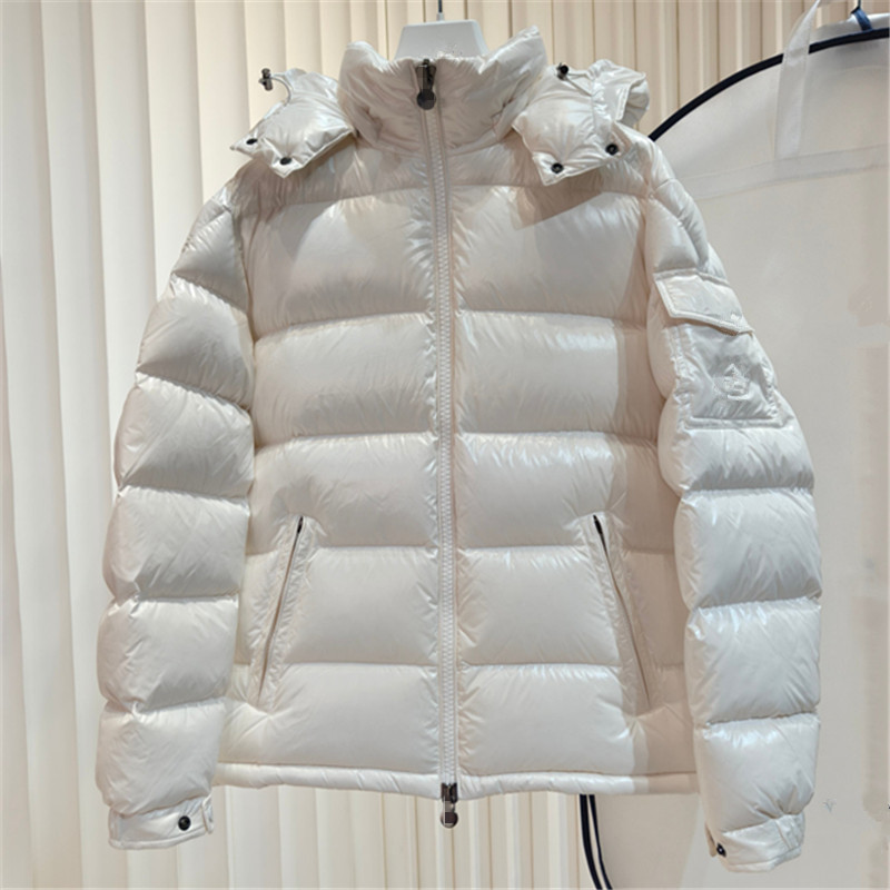 European M Winter Mengjia Fluffy Goose Down Short Down Jacket for Men, Thickened and Warm, Fashionable and Versatile Coat