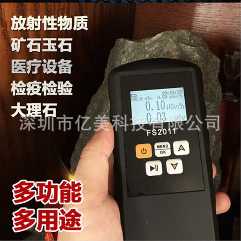 放射性Y X B射线便携式核辐射报警测量个人计量仪监检测仪FS2011