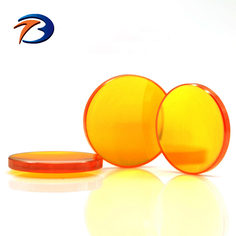 硒化锌ZnSe平凹透镜直径25.4mm焦距-50mm镀红外增透膜厂家加工