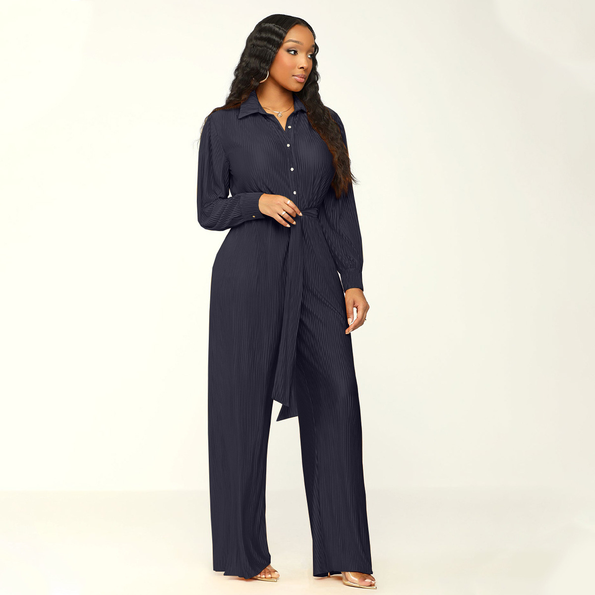 Women's Street Casual Solid Color Full Length Jumpsuits display picture 8