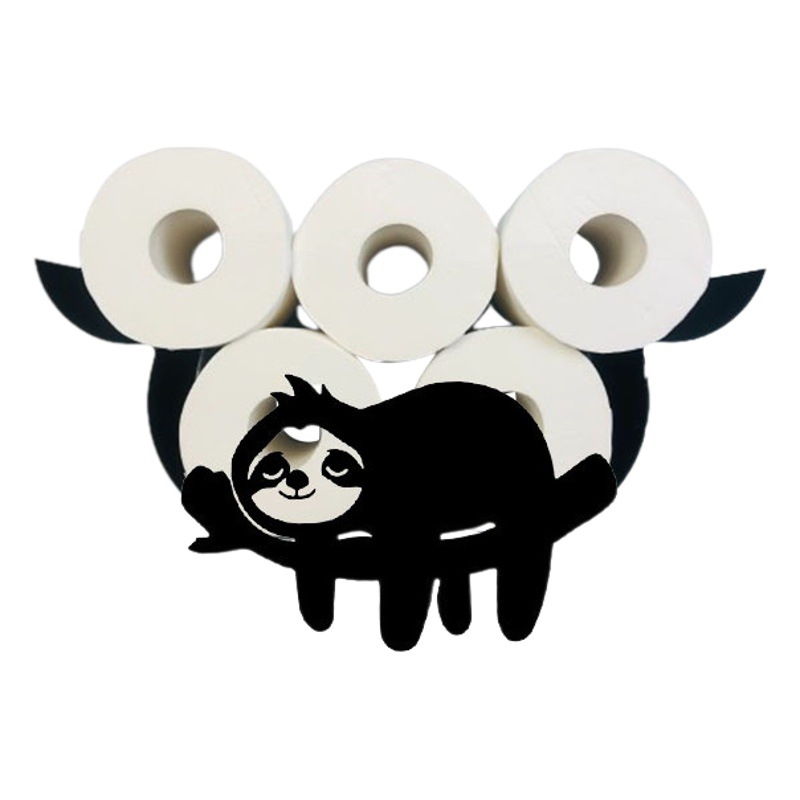 Ovejas transfronterizas lindo ovejas búho bisonte perdición cocina titular de tejido baño toallero higiénico titular de tejido
