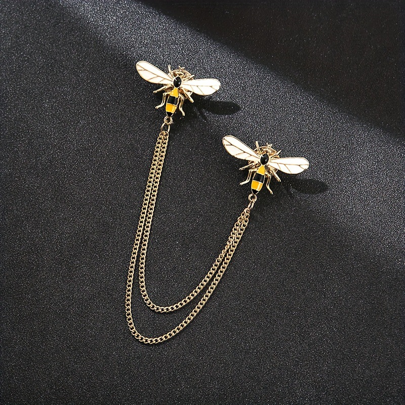 Damenbrosche, vergoldet, silberplattiert, bronzefarben, mit Perlen, Kristall und Emaille verziert, Schmetterlings-, Blumen-, Schwanen- und Schneeflockenmotiv, handgefertigte Vintage-Anstecknadel für Mantel, Schal, Kleid usw._voghion.com