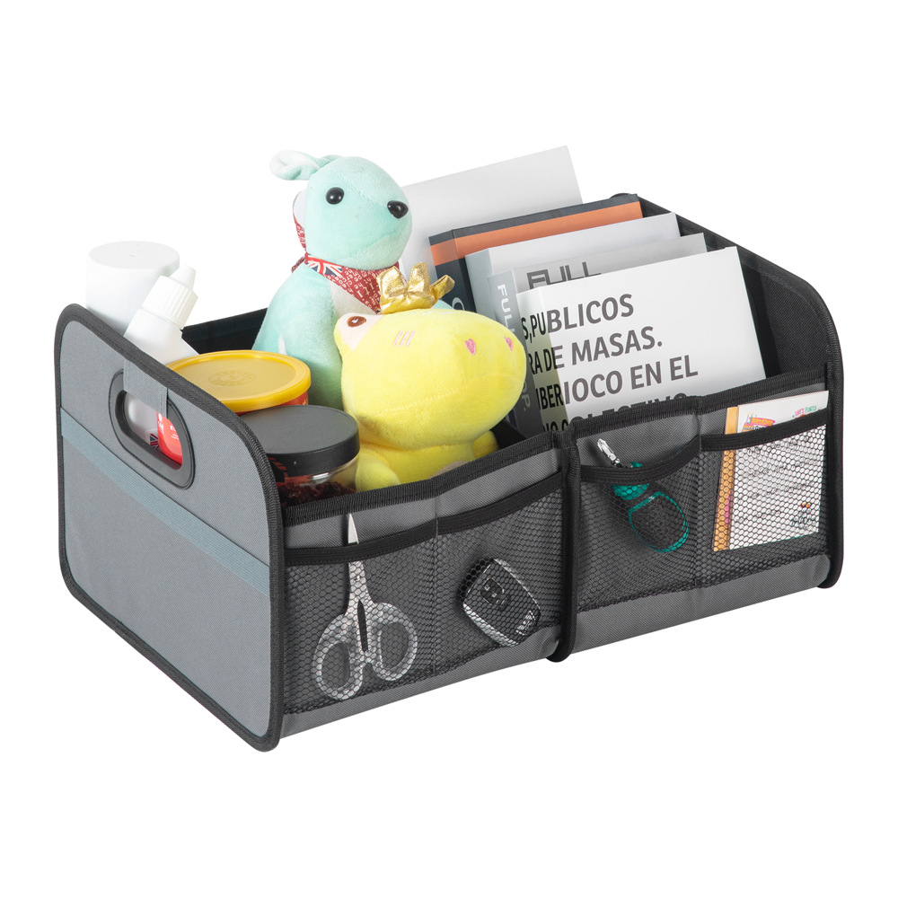Cross-Border Car Trunk Storage Box Car Foldable Large-Capacity Storage Box Oxford Cloth Car Storage Box