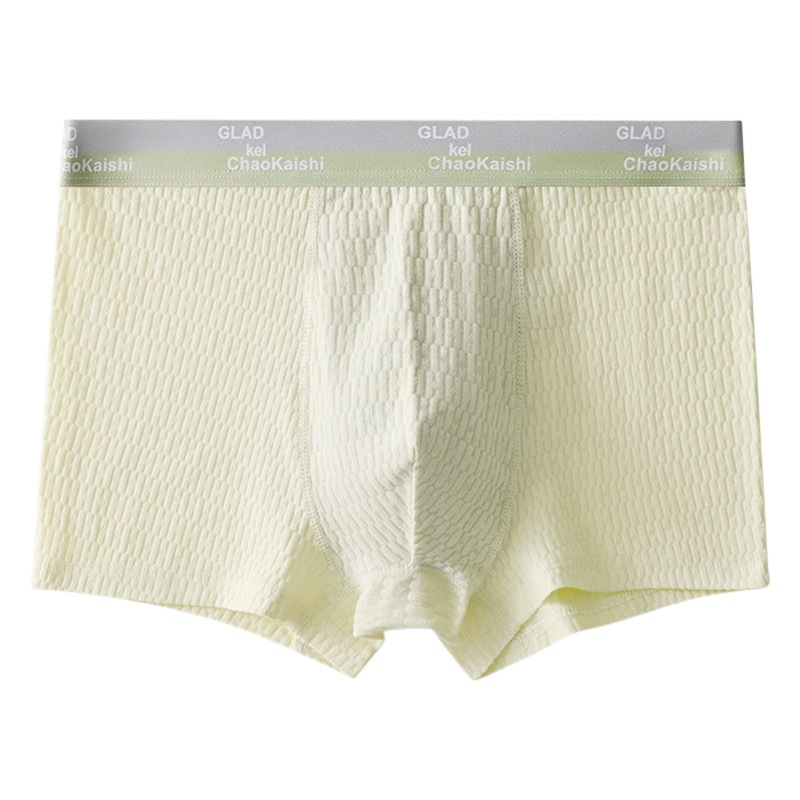 Ropa interior para hombre, pantalones cortos transpirables de algodón puro para primavera y otoño, calzoncillos tipo bóxer para jóvenes, estilo fino y holgado antibacteriano para niños