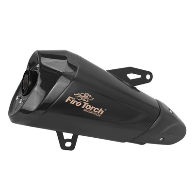 Exhaust pipe, 368G DMEK exhaust pipe tail - style-5-black-carbon-head-carbon-cover