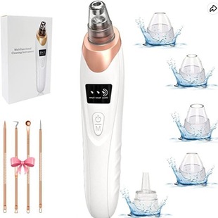 Electric Blackhead Suction Device, Small Bubble Visual Pore Cleaner, Facial Acne Export Device, Blackhead Removal Device