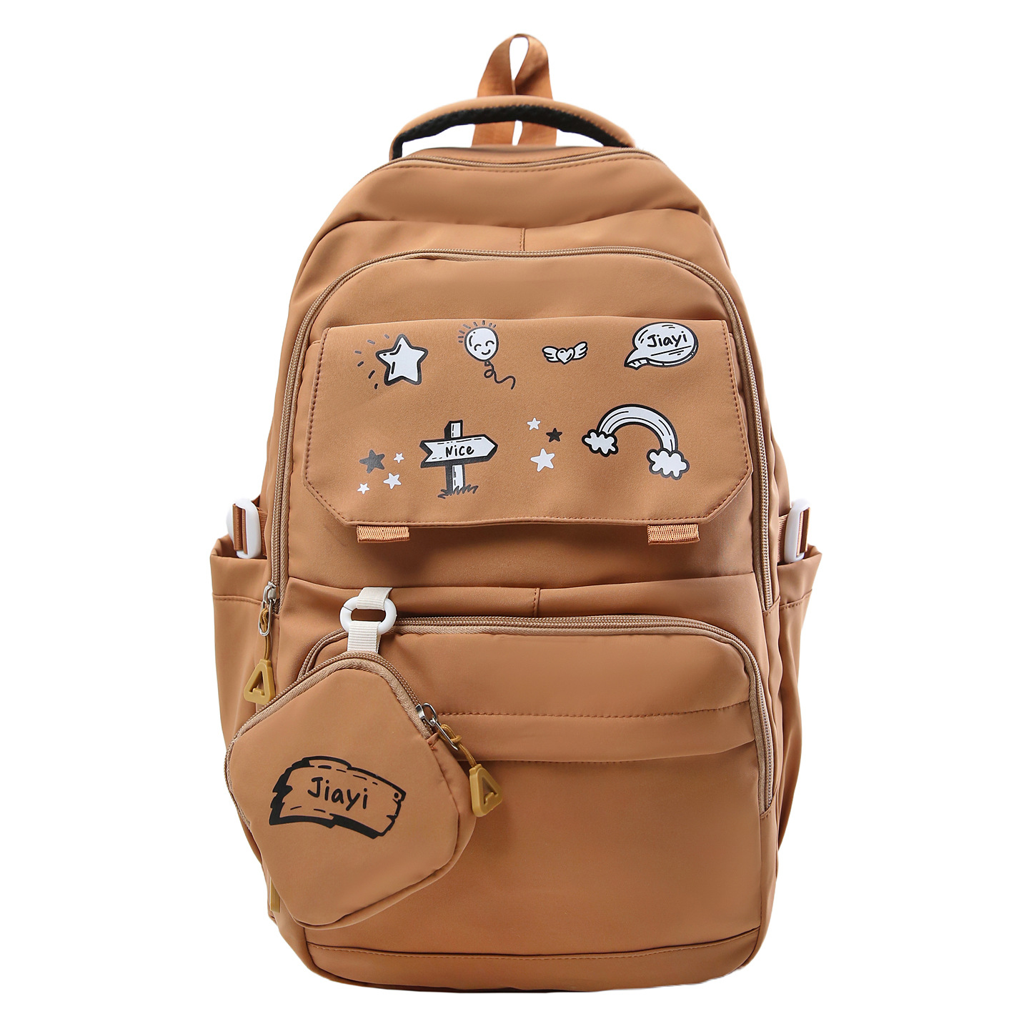 Japón pequeña y fresca dulce mochila estudiantil JIAYISTAR encantadora mochila de hombro casual para estudiantes de secundaria secundaria