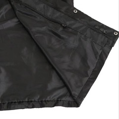 Winter High-Speed Outdoor Duty Padded Waterproof Warm Coat with Removable Inner Liner and Reflective Raincoat