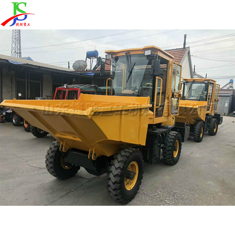 建筑砂石土方翻斗车 15马力直喷式柴油自卸车 短途物料运输车