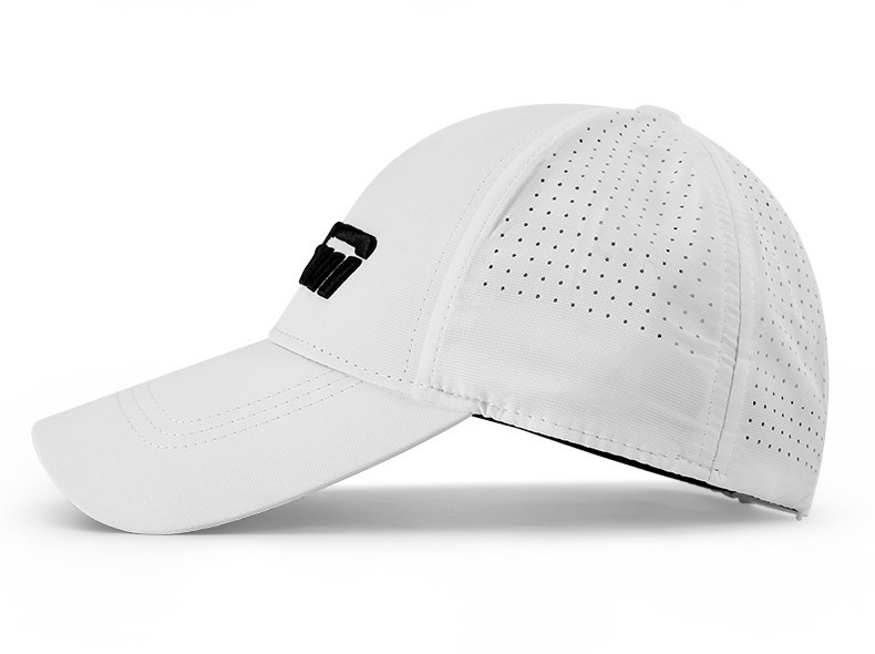 Mũ lưỡi trai golf PGM chống nắng lỗ lưới nam, thiết kế thể thao kèm mũ chống nắng Mark từ tính — MZ039-Màu đen, MZ039-màu trắng chi tiết 9