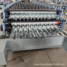 双层压瓦机c21c10型彩钢全自动彩钢瓦设备国外出口设备彩钢压瓦机
