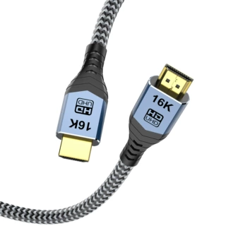 跨境爆款16K@60HZ电脑电视显示器HDMI2.2版视频线高清转接线96G
