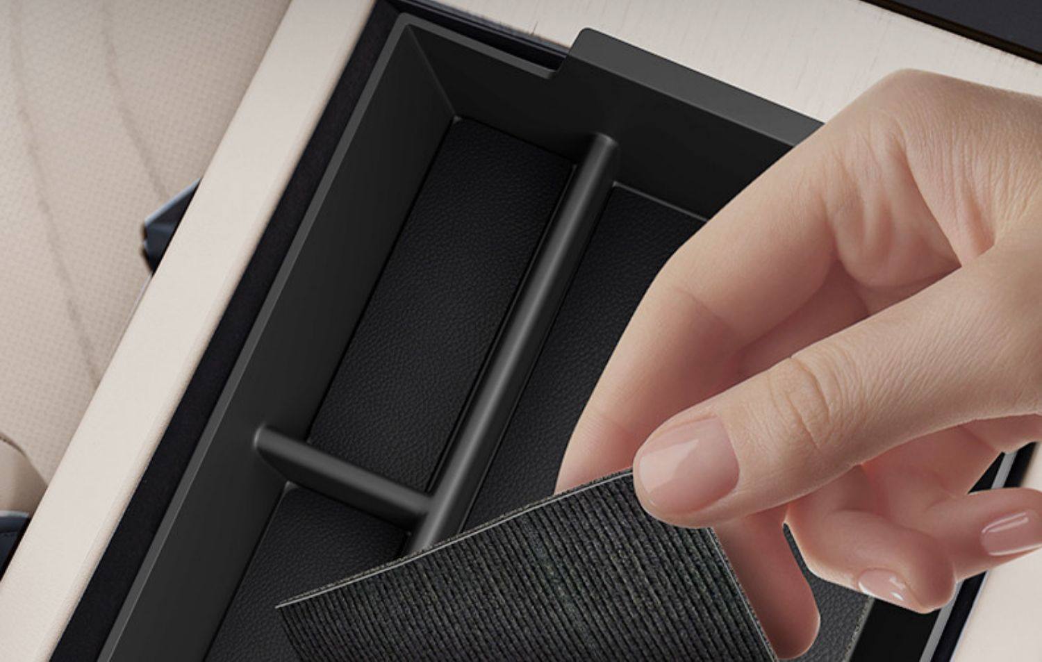 Suitable for Gac Aion I60 Armrest Box Storage Box, 26 Models of Car Modification Accessories, Storage Items under the Center Console