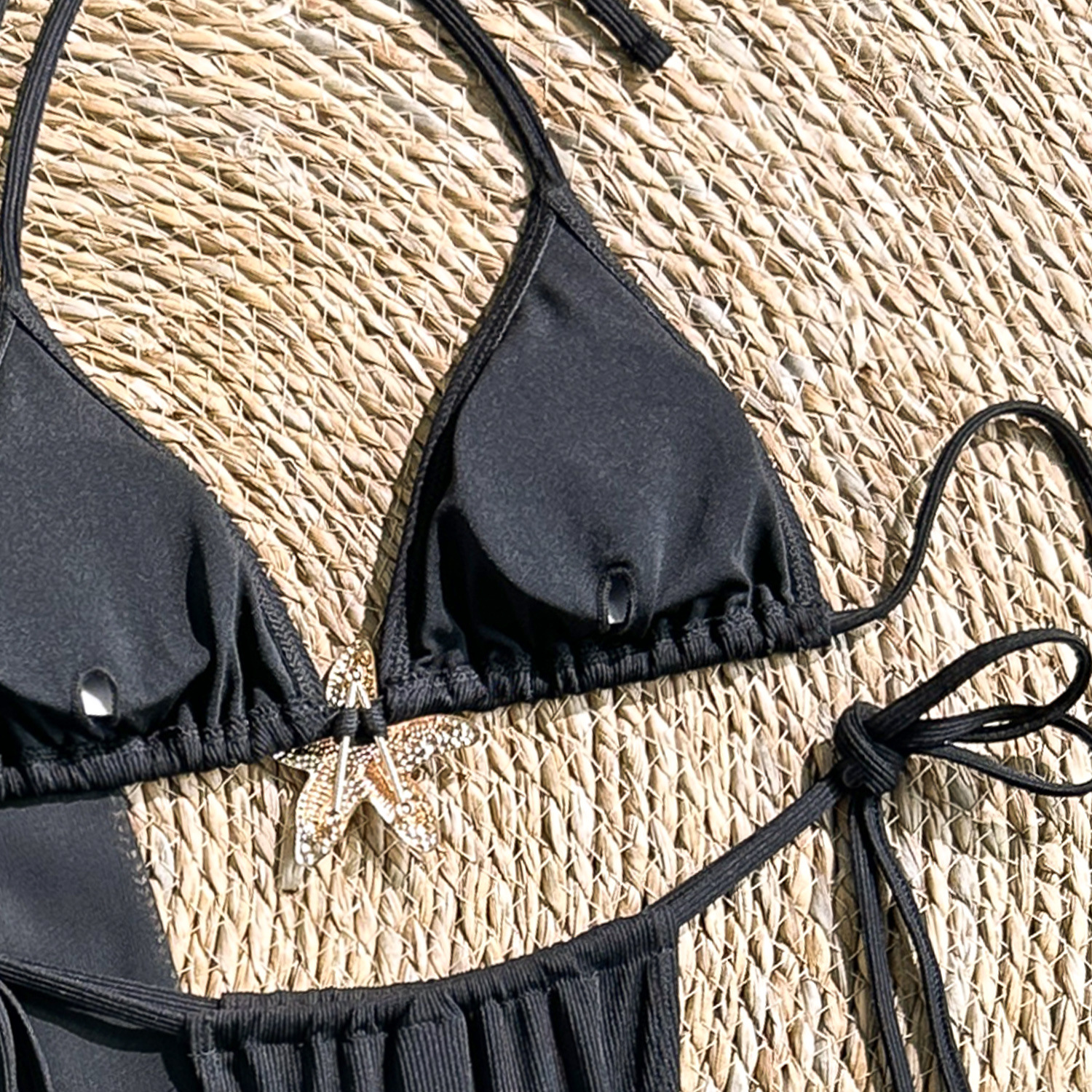 Fashionable Sexy Two Piece Swimsuit Set New Style Beach Bikini Swimwear for Women_ecoleips.com