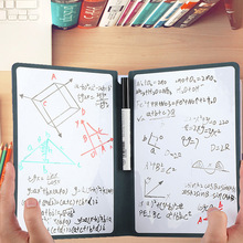 A5 Reusable Whiteboard Notebook Leather Memo Free Whiteboard