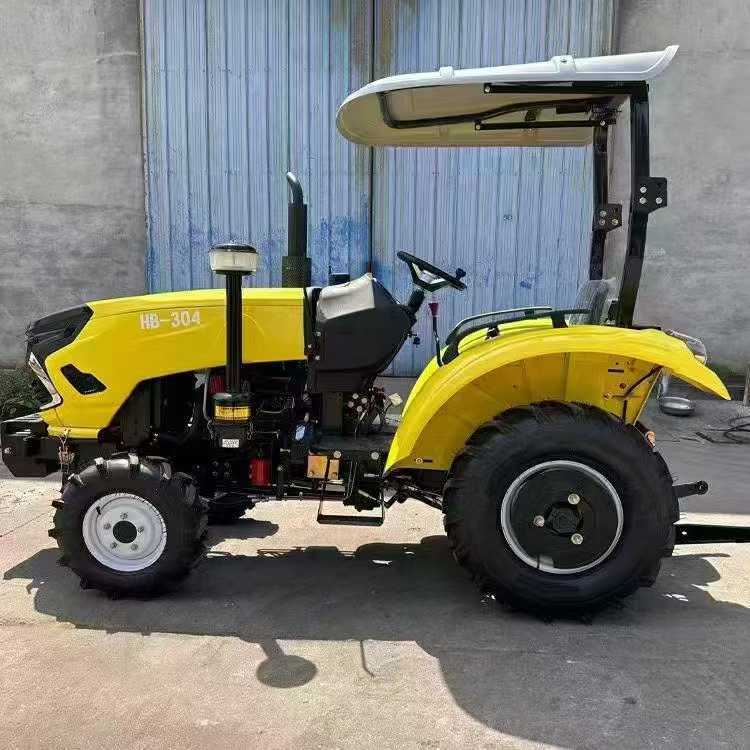 Tractor agrícola de cuatro tracciones de cuatro ruedas Hongbo 304 invernadero Wang Kai-gou máquina de arado rotativo invernadero especial para huerto