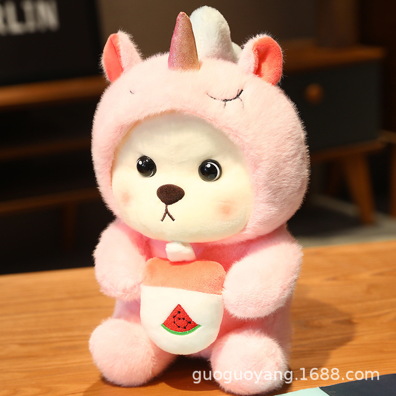 Teddy se convirtió en un oso muñeca regalo de cumpleaños para novia chica Ceremonia de ruptura muñeca ingreso a la universidad examen temporada de Graduación