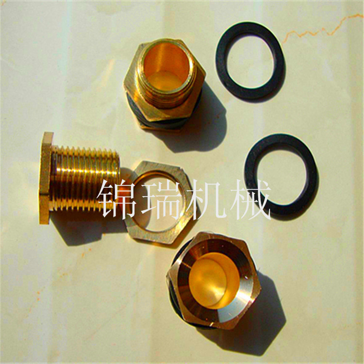 Professional CNC processing hexagonal copper joint leak-proof core water meter joint copper and other joint hardware accessories
