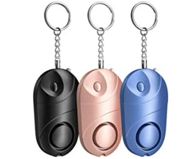 Alarma Personal de Autodefensa con Luz LED
