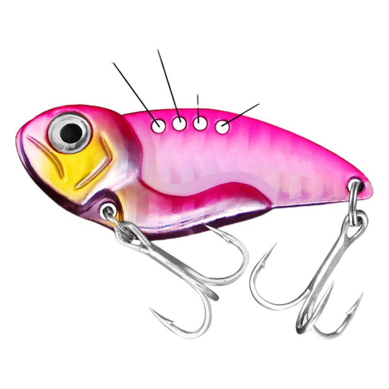 Lentejuelas de hierro Placa de aleación de zinc pertenece a VIB tiro largo agua de mar de agua dulce tiro largo VIb Luya cebo