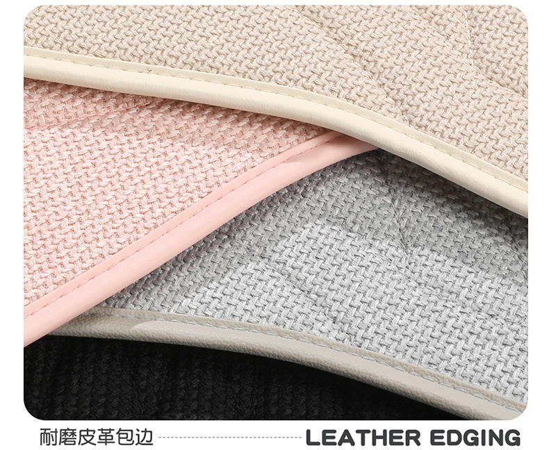 Car Seat Cushion, Suitable for All Seasons, Light Luxury and High-End Feel, Single Driver's Seat Cushion Cover, Cartoon Design