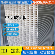 中空玻镁板夹芯玻镁彩钢板防火阻燃隔音净化中空机制板厂家直供