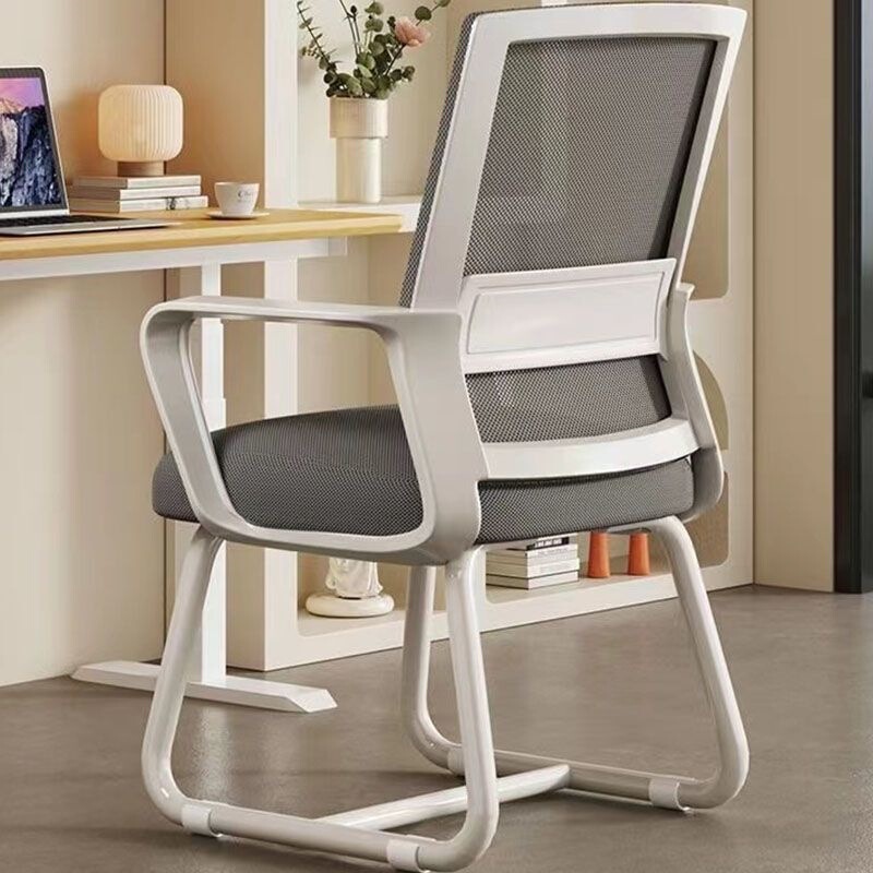 Home Computer Chair, Comfortable Long-Sitting Chair with Backrest, Conference Chair, Dormitory Student Ergonomic Chair, Comfortable Office Chair
