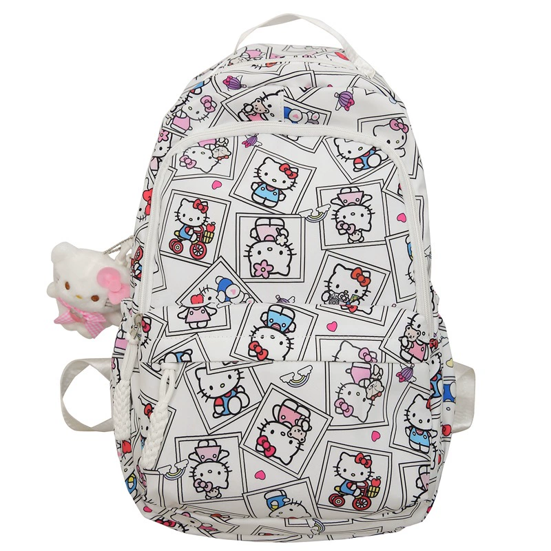 High quality cute universal school bag, capacious fashionable backpack