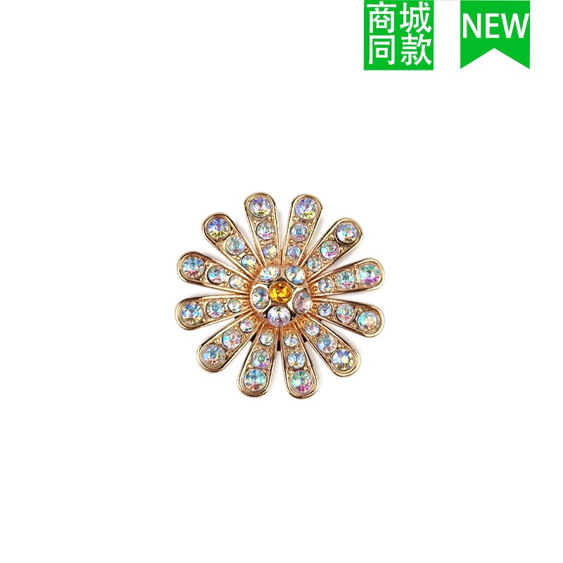 クロスボーダー卸売新しいクロックスアクセサリー靴バックル金属レターチェーン適応クロス靴花 DIY アクセサリー|undefined