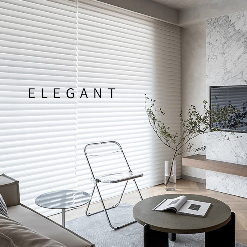 Shangri-La Curtain Venetian Curtain Living Room Office Roller Curtain Study Bedroom Sunshade Shading Rolled Soft Gauze Curtain