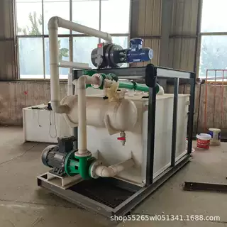 PP水喷射真空机组 聚丙烯卧式水喷射真空机组 水循环真空泵机组
