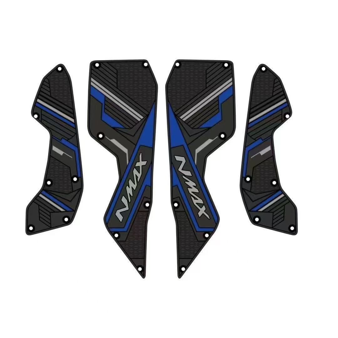 Suitable for Yamahanmax155Tubro Rubber Anti-Slip Foot Pedals and Foot Pads, Cross-Border Factory Wholesale Scooters