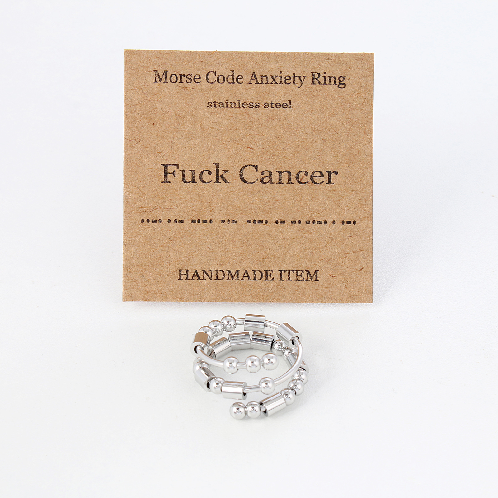 Fashion Geometric Stainless Steel Rings 1 Piece