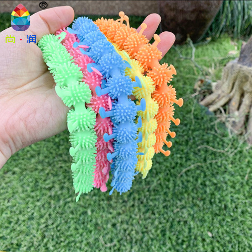 Cross-border Unicorn Lala Le Amazon Decompression Toy Vent Noodles TPR Soft Rubber Bracelet Factory Wholesale