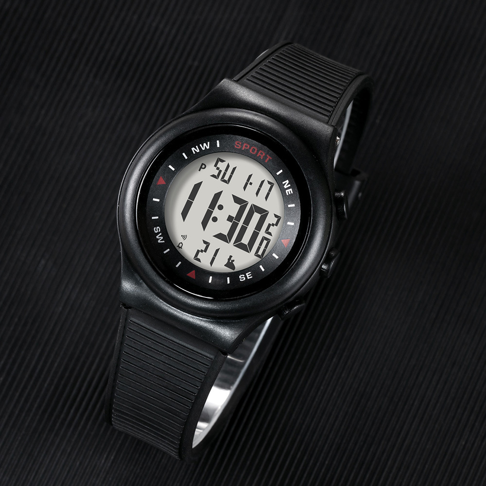 Nuevo reloj electrónico de deportes al aire libre de estudiantes de secundaria secundaria alarma de tiempo nocturna reloj electrónico multifuncional al por mayor
