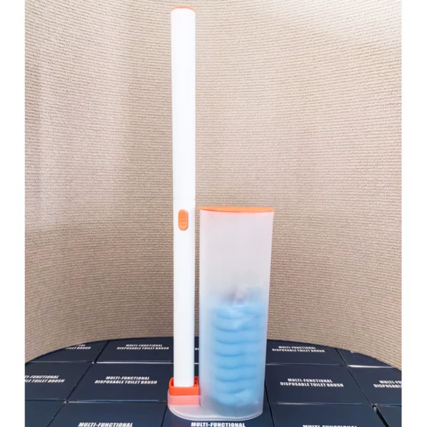 Orange box set [transparent base] contains 8 brush heads