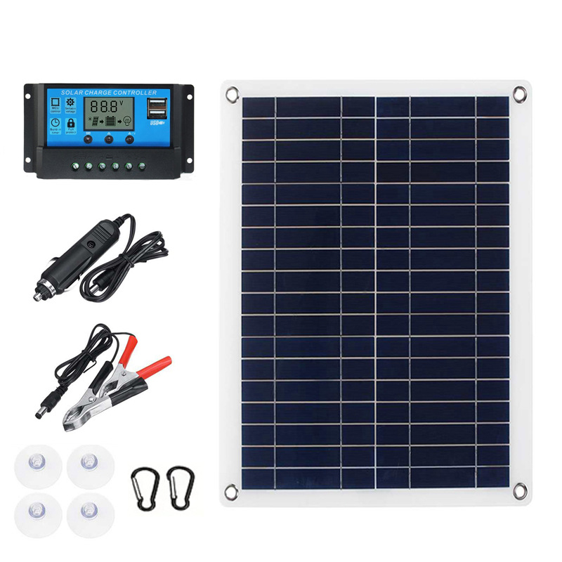 Photovoltaic travel battery solar-powered charging