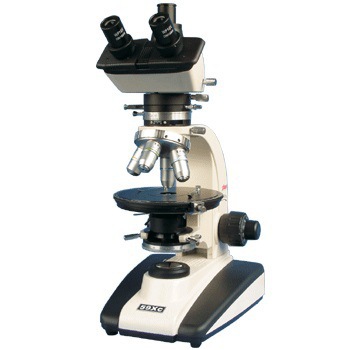 三目偏光显微镜 59XC  透射偏光显微镜  总放大倍数40X-630X