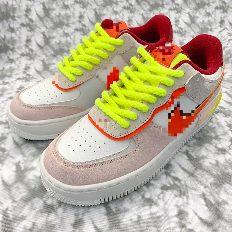 Шнуры для обуви Air Jordan 1 Nike Air Force 1, тканые, длина 120–180 см, разноцветные