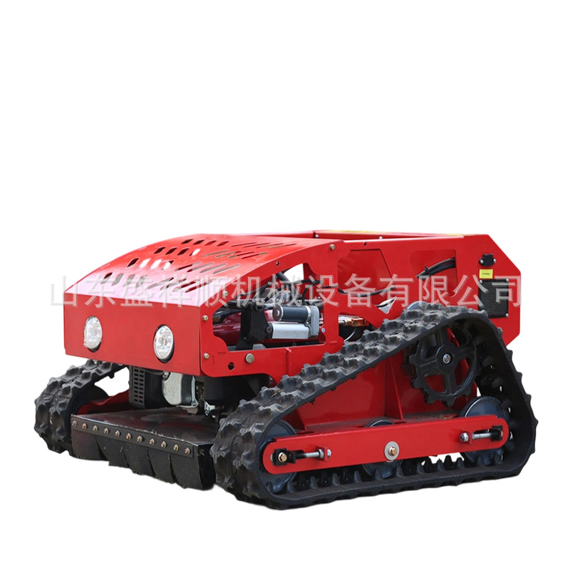 Cortadora de césped de control remoto de rastreo de combustible eléctrico cortadora automática de césped fabricante de robot cortador de césped