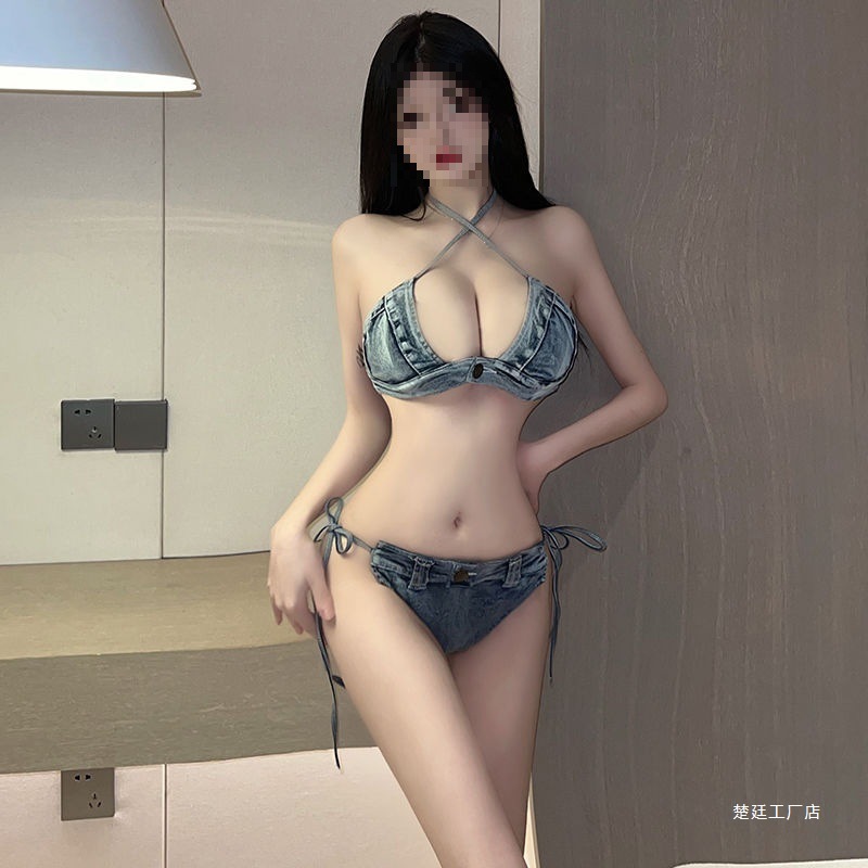 유혹 핫 유니폼 침대 정장 열정 섹시 유혹 바 데님 반바지 벗을 수 있는 재미 도매