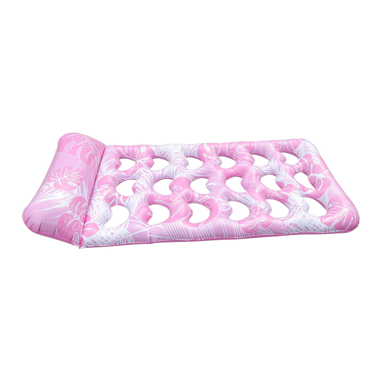 Transfronterizo nuevo PVC inflable agujero flotante en verano fiesta de agua inflable flotador amor cama flotante círculo de natación