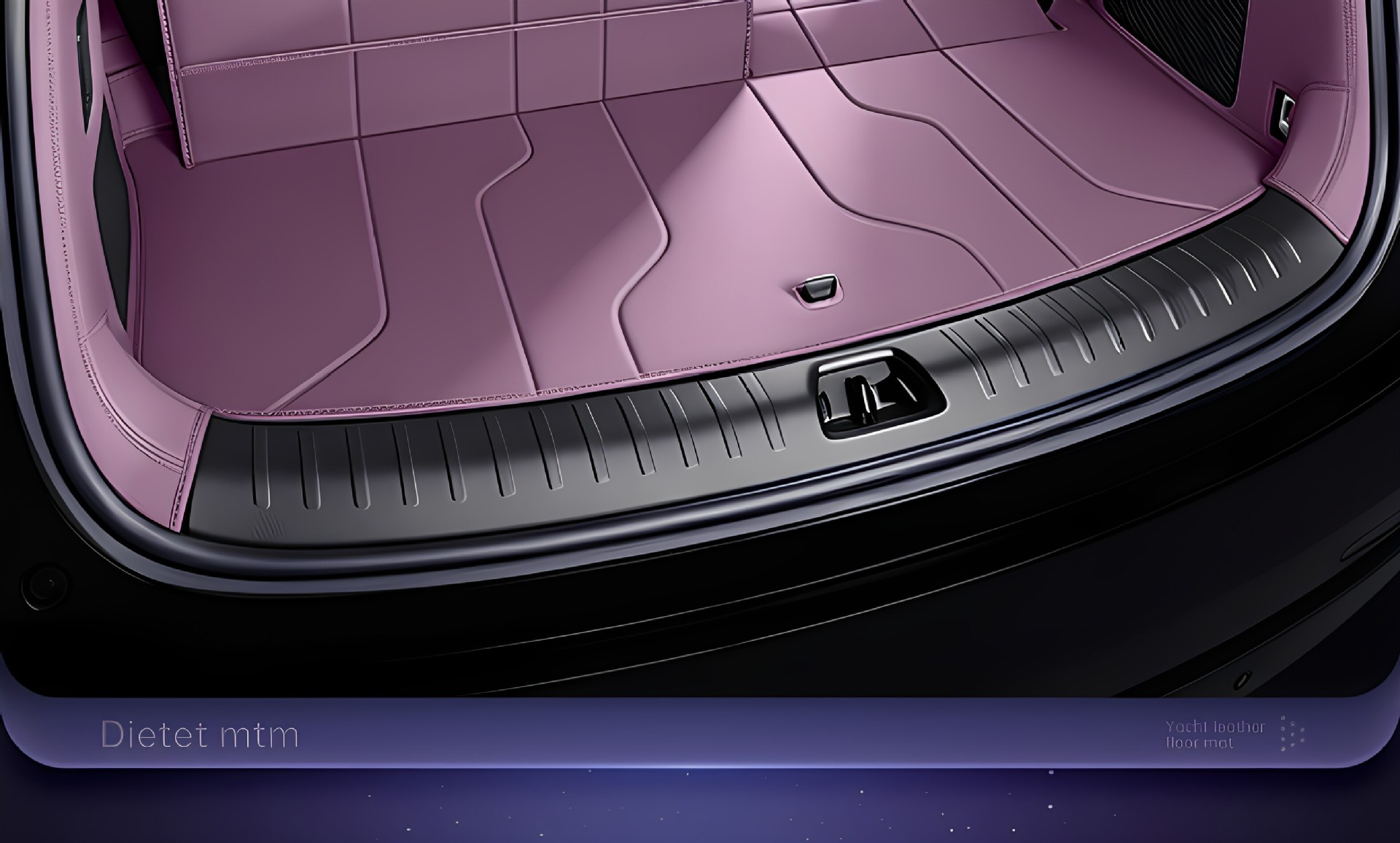 Suitable for the 2026 BYD Sea Lion 08 full-cover trunk mat, car interior modification trunk mat accessories