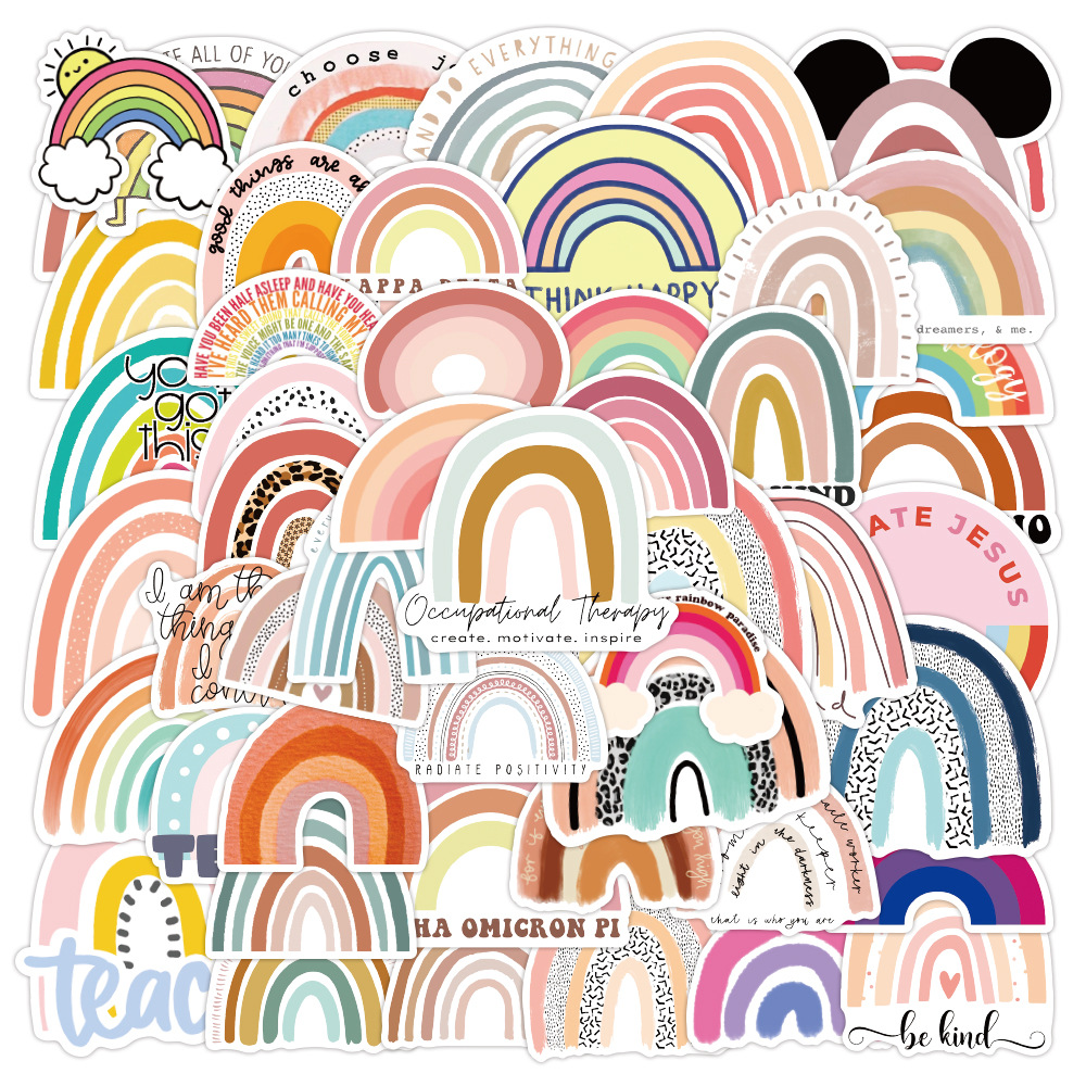 50 unidades tortuga girasol mariposa graffiti pegatinas Amazon equipaje portátil guitarra pegatinas