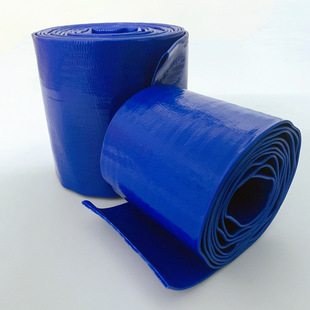 Blue agricultural irrigation hose manufacturers spot pvc high pressure plastic hose Four Seasons soft landscaping spray