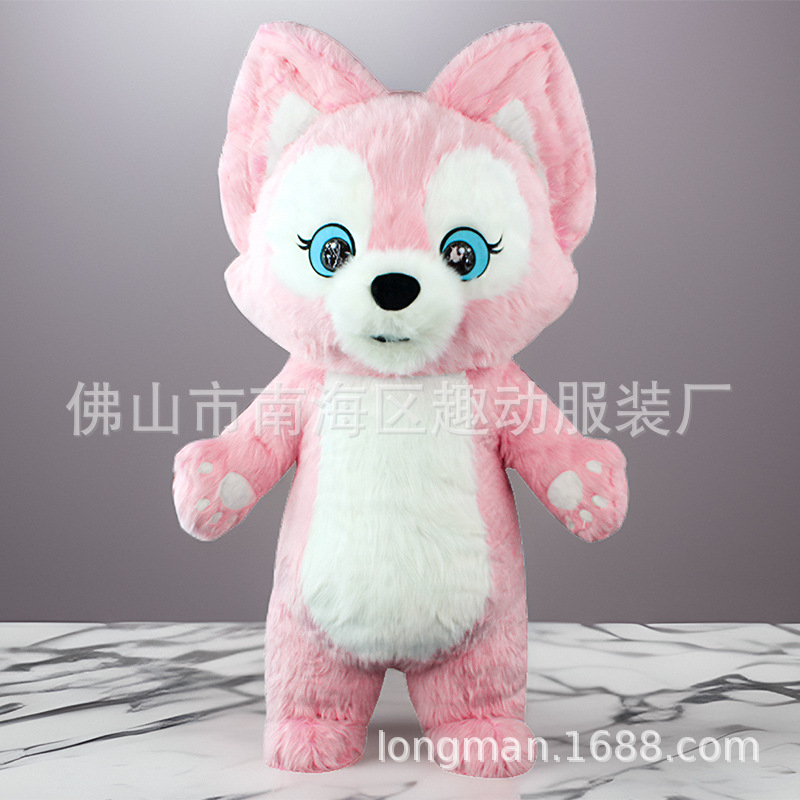 小奶龙充气人偶服装小黄龙卡通人偶服装小龙人玩偶服人穿的玩偶服