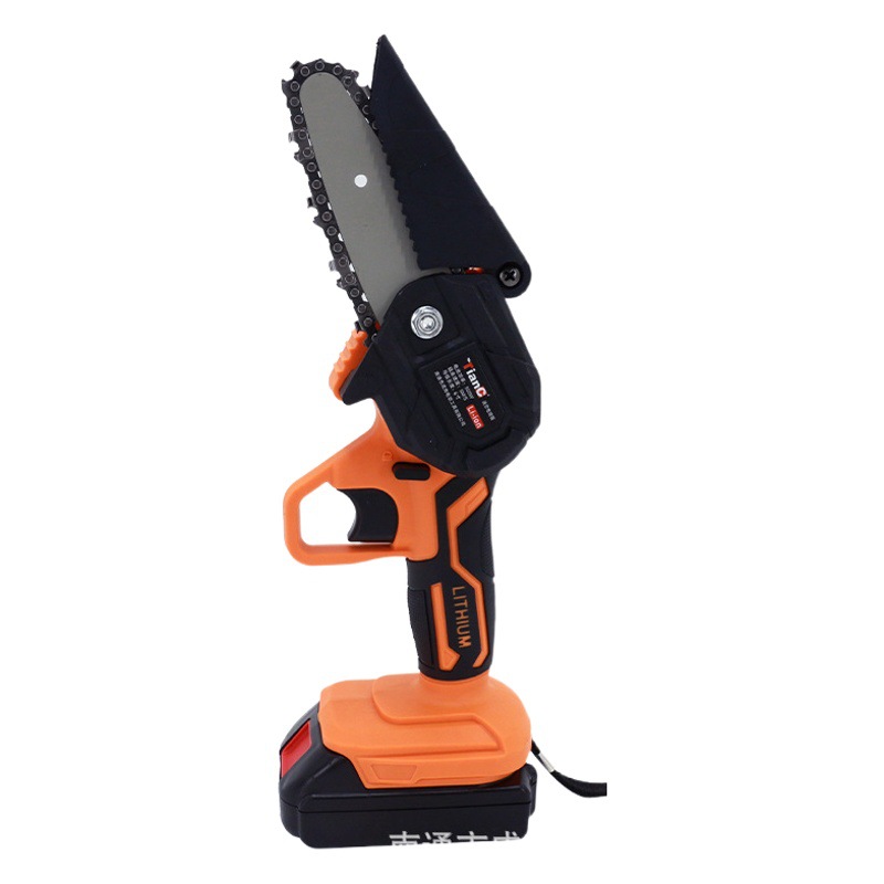 6 pulgadas mini sierra eléctrica recargable Sierra de poda eléctrica de litio para el hogar pequeña sierra de Mano Eléctrica de litio sierra de cadena eléctrica de registro de jardín