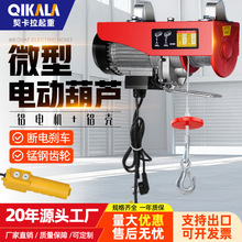 家用批发电动220V提升机小型吊机建筑机起重机吊车厂微型电动葫芦