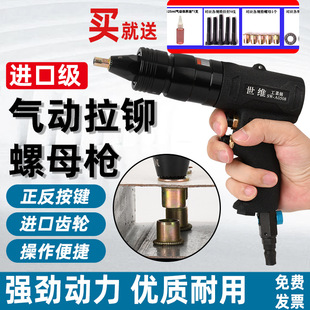 Siewei Pneumatic Rivet Nut Gun, Nut Gun, Cap Gun, Semi-Automatic Nut Gun, Screw Thread Tool