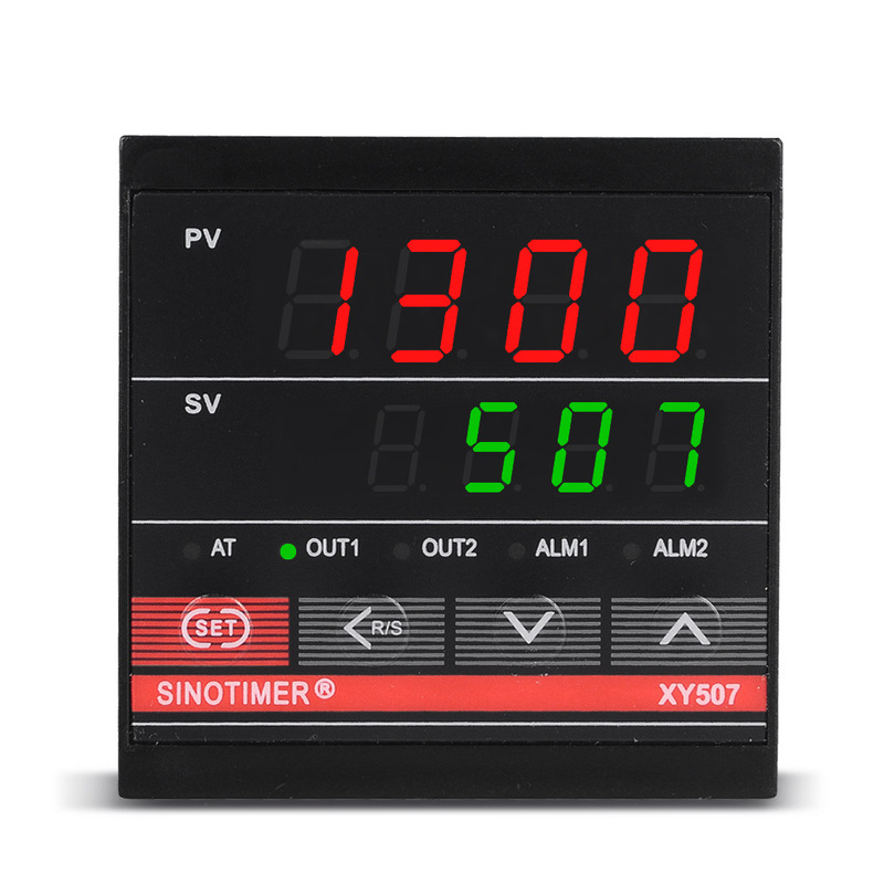 XY507 intelligent temperature controller short shell PID Heating Refrigeration relay SSR solid state output temperature control meter 72 * 72mm XY507 intelligent temperature controller short shell PID Heating Refrigeration relay SSR solid state output temperature control meter 72 * 72mm